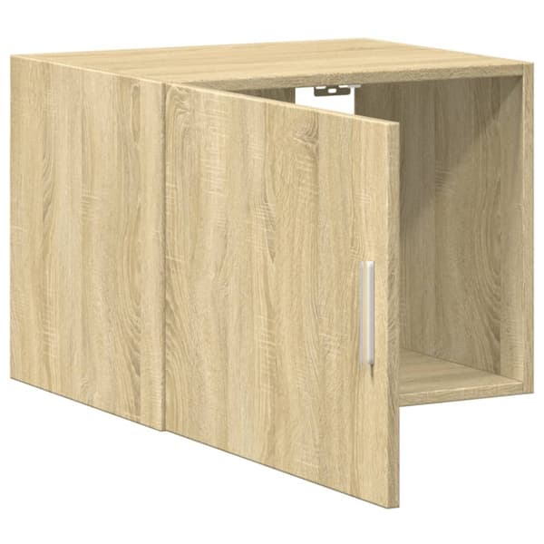 vidaXL vægskab 50x42,5x40 cm konstrueret træ sonoma-eg