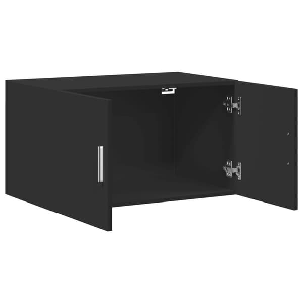 vidaXL vægskab 70x42,5x40 cm konstrueret træ sort