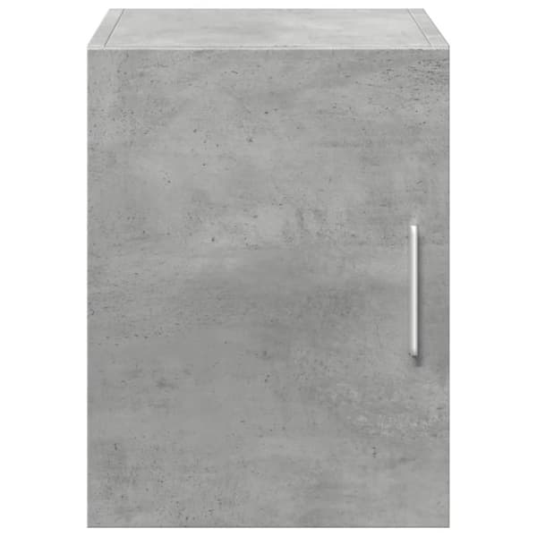 vidaXL Veggskap betonggrå 30x42,5x40 cm konstruert tre