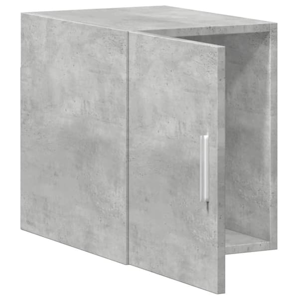 vidaXL Veggskap betonggrå 30x42,5x40 cm konstruert tre