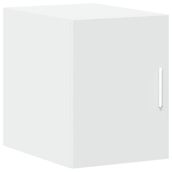 vidaXL Veggskap hvit 30x42,5x40 cm konstruert tre
