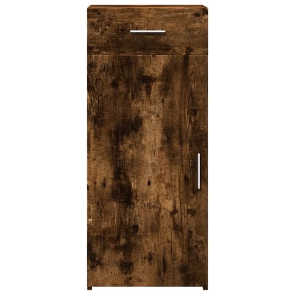 vidaXL Skjenk røkt eik 40x42,5x93 cm konstruert tre