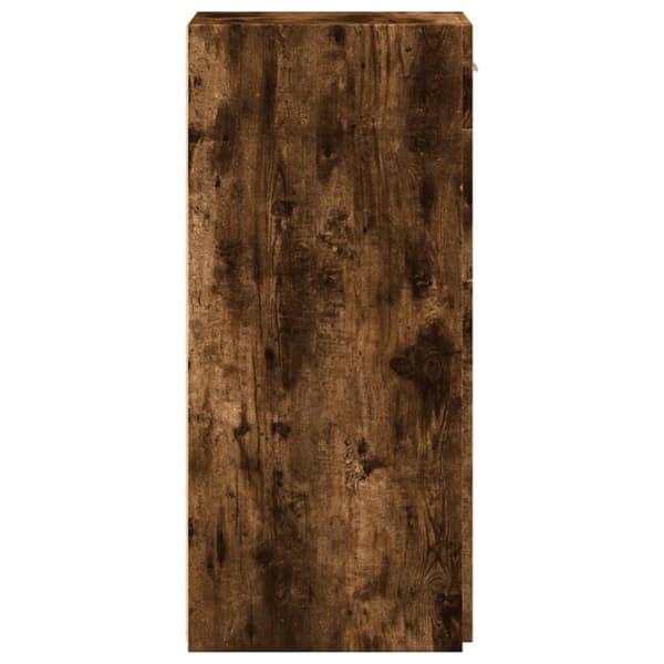 vidaXL Skjenk røkt eik 40x42,5x93 cm konstruert tre