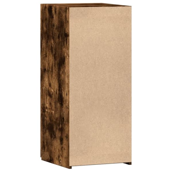 vidaXL Skjenk røkt eik 40x42,5x93 cm konstruert tre