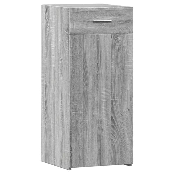 vidaXL Skjenk grå sonoma 40x42,5x93 cm konstruert tre