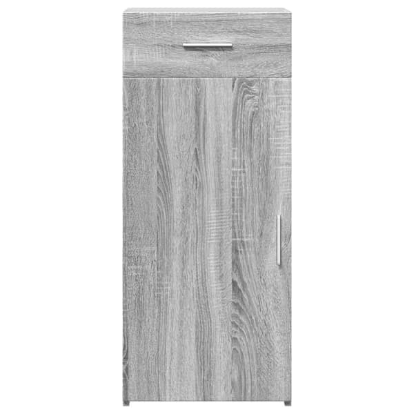 vidaXL Skjenk grå sonoma 40x42,5x93 cm konstruert tre