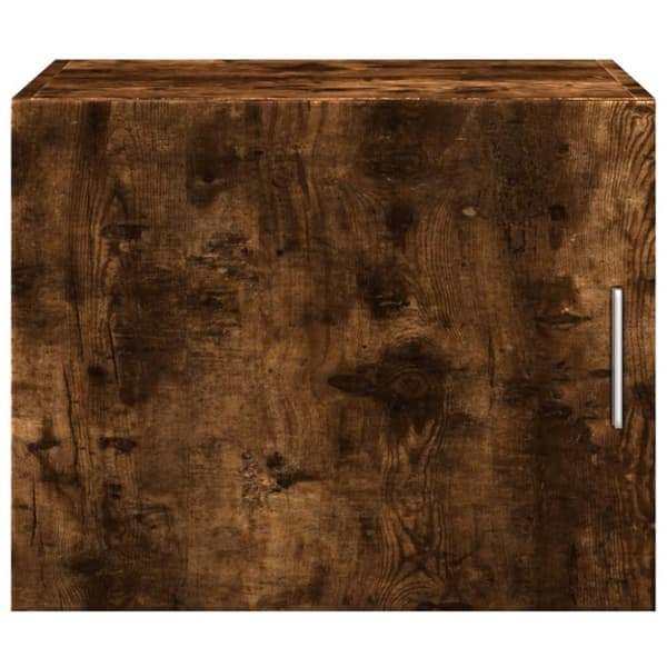 vidaXL Veggskap røkt eik 50x42,5x40 cm konstruert tre