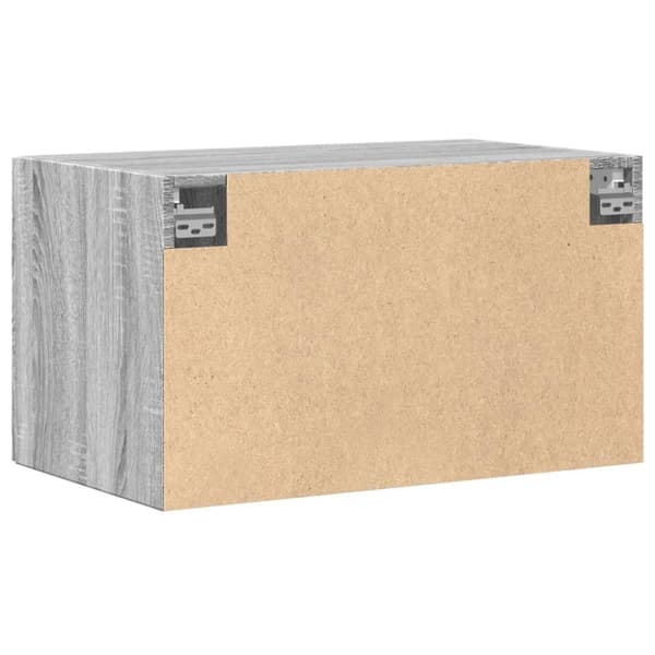 vidaXL Veggskap grå sonoma 70x42,5x40 cm konstruert tre
