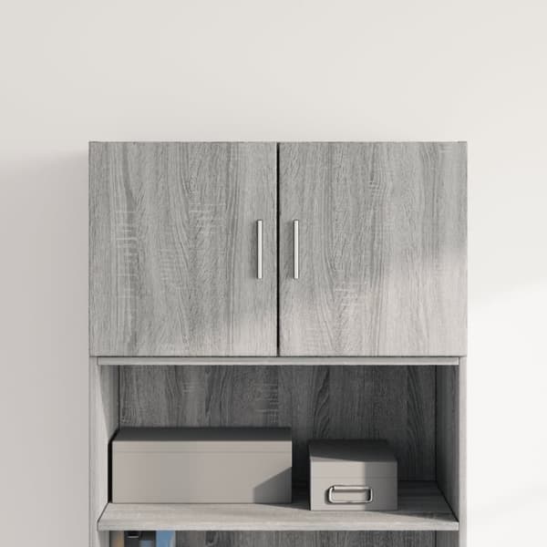 vidaXL Veggskap grå sonoma 70x42,5x40 cm konstruert tre