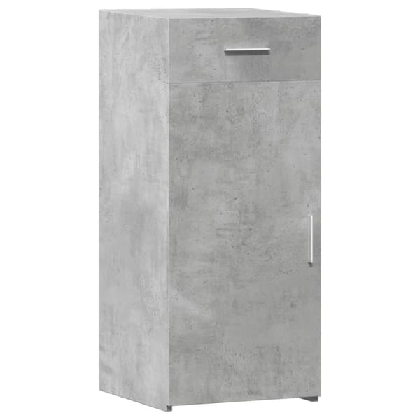 vidaXL Skänk betonggrå 40x42,5x93 cm konstruerat trä