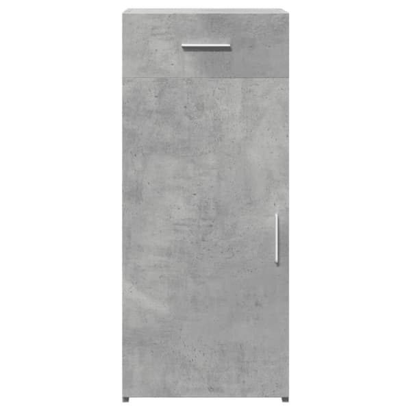 vidaXL Skänk betonggrå 40x42,5x93 cm konstruerat trä