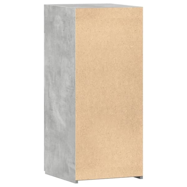 vidaXL Skänk betonggrå 40x42,5x93 cm konstruerat trä