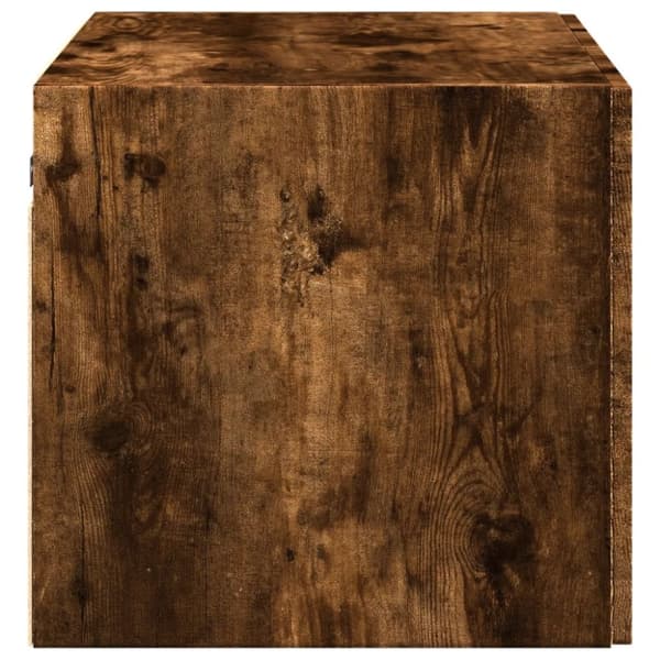 vidaXL vægskab 70x42,5x49 cm konstrueret træ røget egetræsfarve