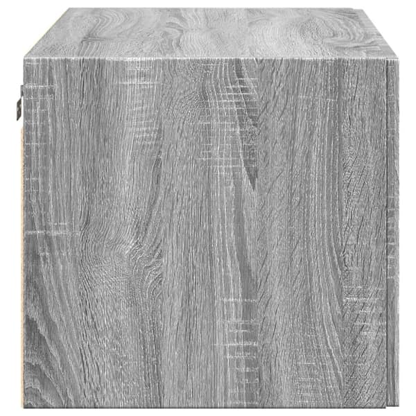vidaXL vægskab 80x42,5x40 cm konstrueret træ grå sonoma-eg