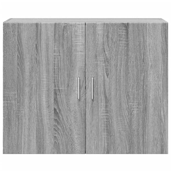 vidaXL vægskab 80x42,5x64 cm konstrueret træ grå sonoma-eg