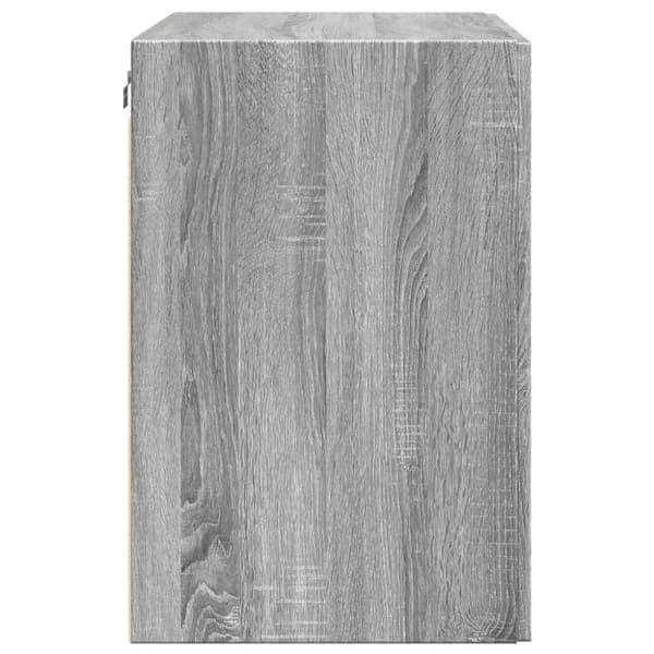 vidaXL vægskab 80x42,5x64 cm konstrueret træ grå sonoma-eg