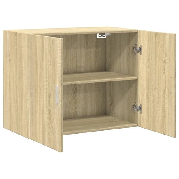 vidaXL vægskab 80x42,5x64 cm konstrueret træ sonoma-eg
