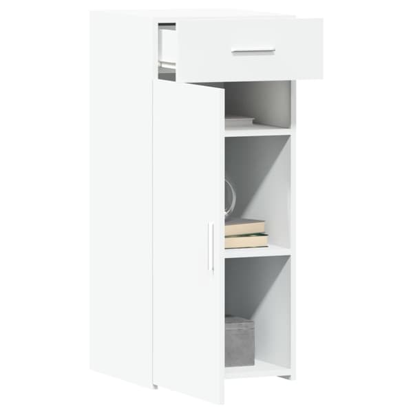 vidaXL skænk 40x42,5x93 cm konstrueret træ hvid