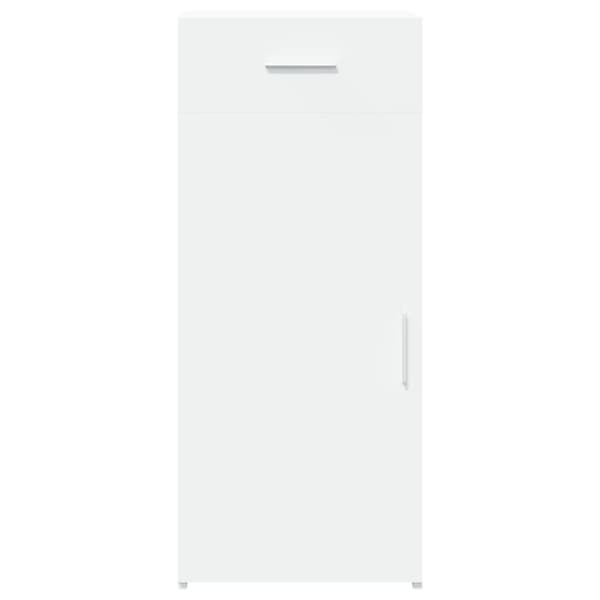 vidaXL skænk 40x42,5x93 cm konstrueret træ hvid