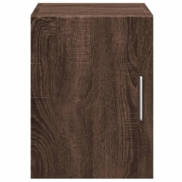 vidaXL Seinäkaappi ruskea tammi 45x42,5x40 cm tekninen puu