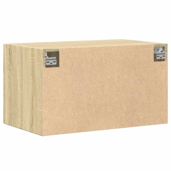vidaXL vægskab 70x42,5x40 cm konstrueret træ sonoma-eg