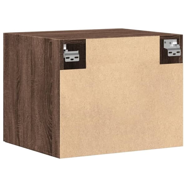 vidaXL vægskab 50x42,5x40 cm konstrueret brun egetræsfarve