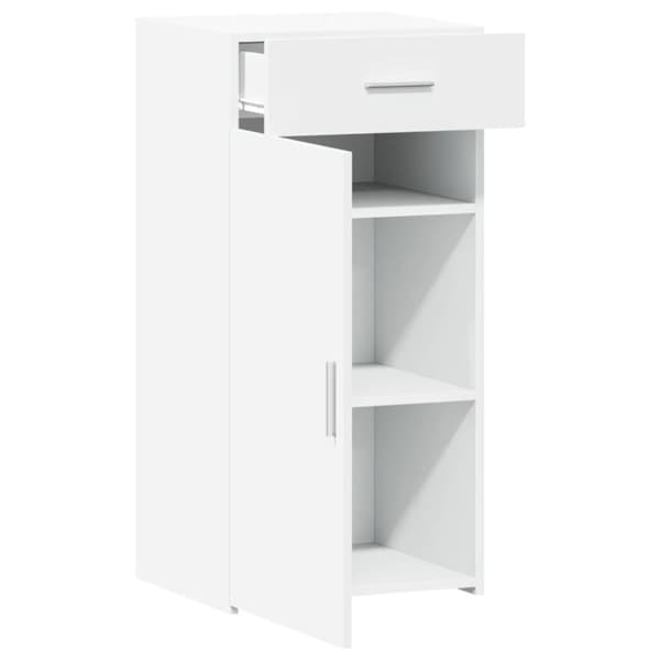 vidaXL skænk 45x42,5x93 cm konstrueret træ hvid