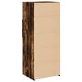 Miniatyrbilde 7 av 11: vidaXL Hylle røkt eik 50x42,5x124 cm konstruert tre