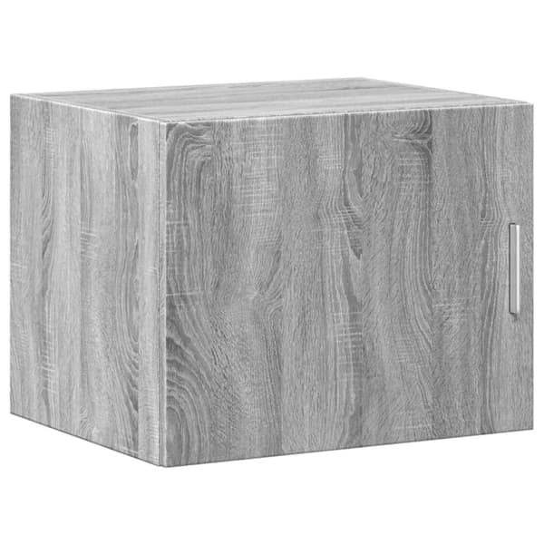 vidaXL Veggskap grå sonoma 50x42,5x40 cm konstruert tre