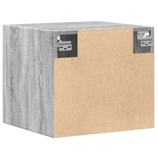 vidaXL vægskab 45x42,5x40 cm konstrueret træ grå sonoma-eg