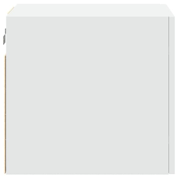 vidaXL Veggskap hvit 40x42,5x40 cm konstruert tre