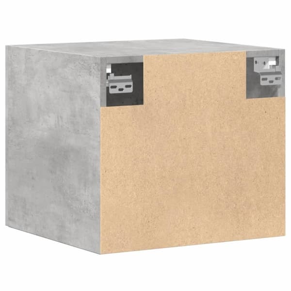 vidaXL Väggskåp betonggrå 45x42,5x40 cm konstruerat trä