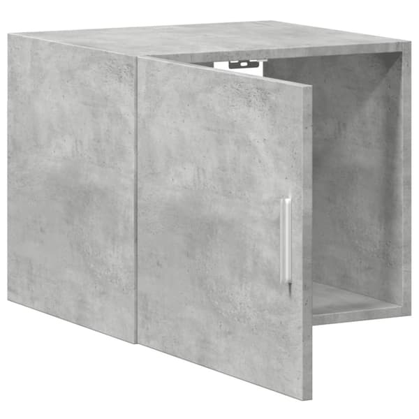 vidaXL Väggskåp betonggrå 45x42,5x40 cm konstruerat trä