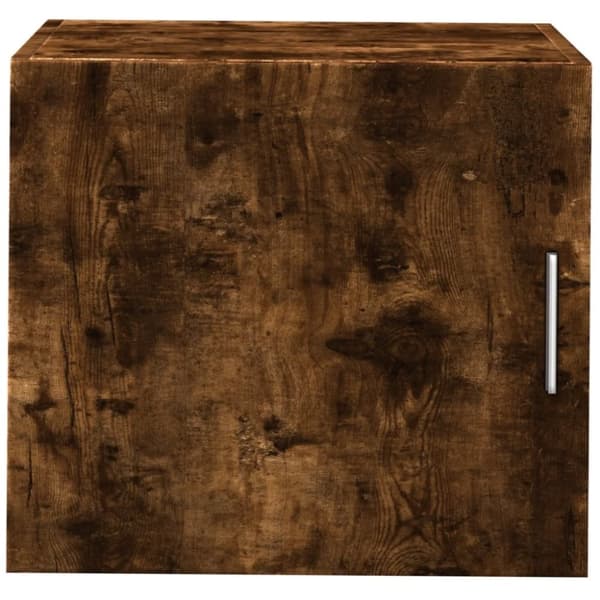 vidaXL Veggskap røkt eik 45x42,5x40 cm konstruert tre