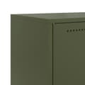 Pikkukuva 11 / 11: vidaXL Senkki oliivinvihreä 68,5x38,5x123,5 cm teräs