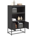 Miniatyrbillede 6 af 11: vidaXL skab 68,5x38,5x107 cm stål lyserød