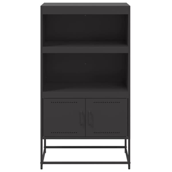 vidaXL skab 68,5x38,5x107 cm stål lyserød