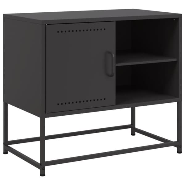 vidaXL skab 100,5x39x107 cm stål olivengrøn