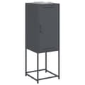Miniatyrbilde 5 av 11: vidaXL Highboard antrasitt 36x39x107 cm stål