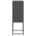 Miniatyrbilde 7 av 11: vidaXL Highboard antrasitt 36x39x107 cm stål