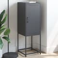 Miniatyrbilde 2 av 11: vidaXL Highboard antrasitt 36x39x107 cm stål