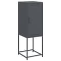 Miniatyrbilde 1 av 11: vidaXL Highboard antrasitt 36x39x107 cm stål