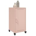 Miniatyrbilde 6 av 11: vidaXL Skjenk rosa 36x39x72 cm stål