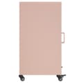 Miniatyrbilde 8 av 11: vidaXL Skjenk rosa 36x39x72 cm stål