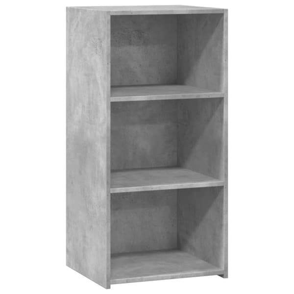 vidaXL Skjenk betonggrå 45x41x93 cm konstruert tre