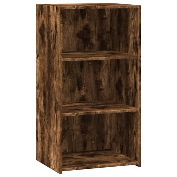 vidaXL Skjenk røkt eik 50x41x93 cm konstruert tre
