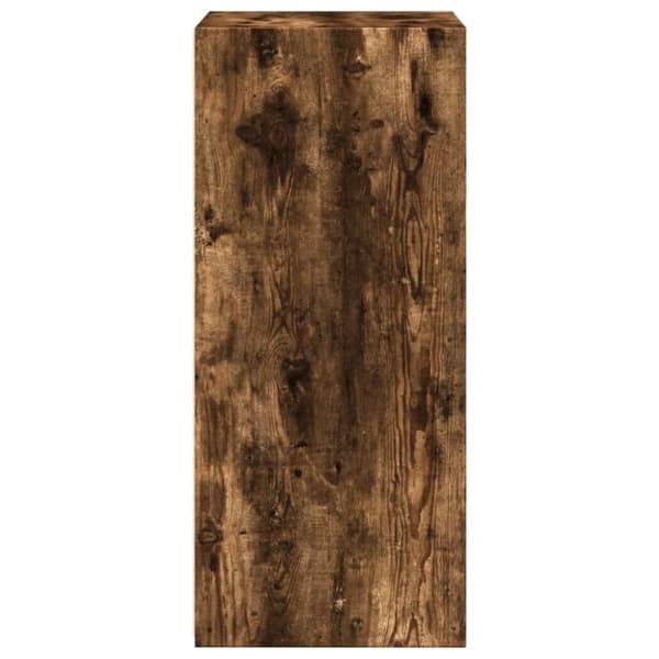 vidaXL Skjenk røkt eik 50x41x93 cm konstruert tre