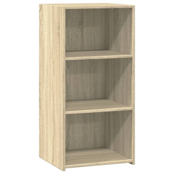 vidaXL Skjenk sonoma eik 45x41x93 cm konstruert tre