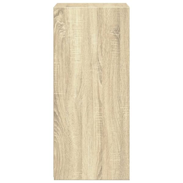vidaXL Skjenk sonoma eik 45x41x93 cm konstruert tre