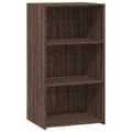 Miniatyrbilde 3 av 11: vidaXL Skjenk brun eik 50x41x93 cm konstruert tre